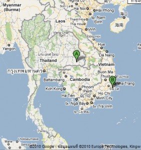 Ninh Tuan 1 Location vs. Thailand