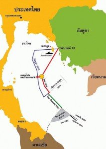 พื้นที่ทับซ้อนไทย กัมพูชา เวียดนาม Thai Cambodia Vietnam Natural Gas